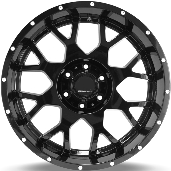 Full Throttle FT-0151 Black Wheels