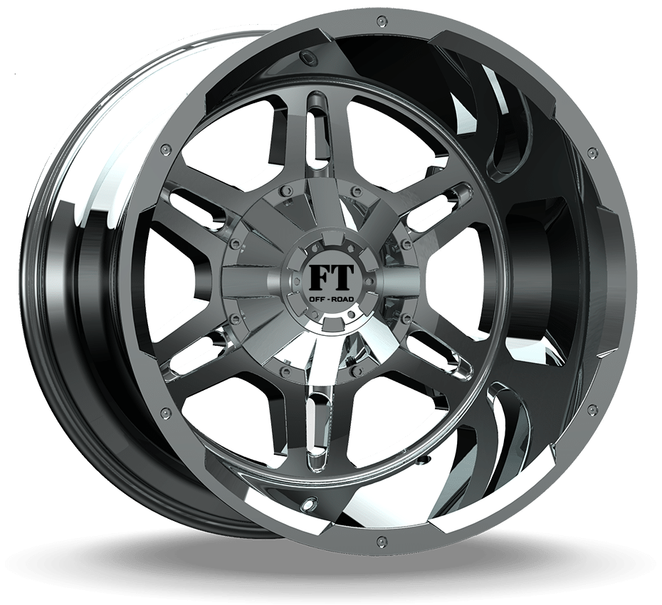 Full Throttle FT-3 Chrome Wheels