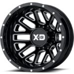 XD843 Gloss Black Milled Dually Rear